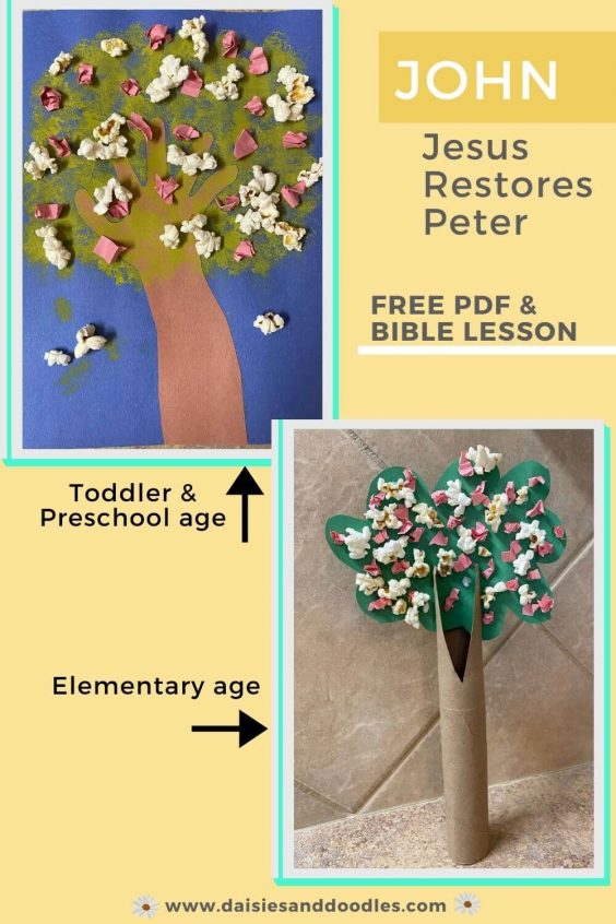 Digging Deeper with Daisies & Doodles - John: Jesus came to forgive